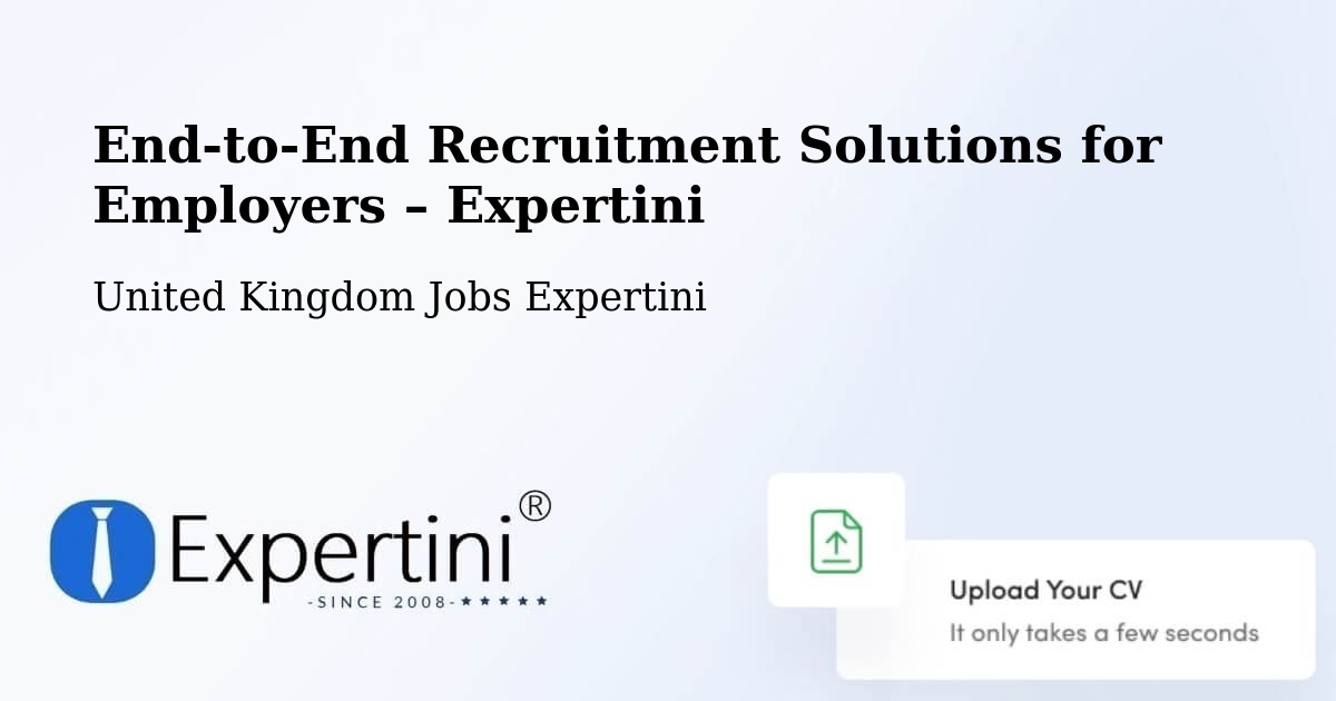 Recruitment Solutions for Employers – Mostyn - Mostyn, United Kingdom Jobs Expertini